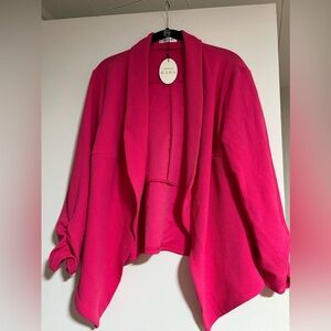 Hot Pink Jacket Size XxL nwt
